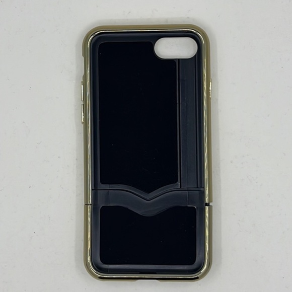 Sleek Protection:‎ Rebecca Minkoff iPhone 7 Slide Case in Black Leather - Picture 6 of 6